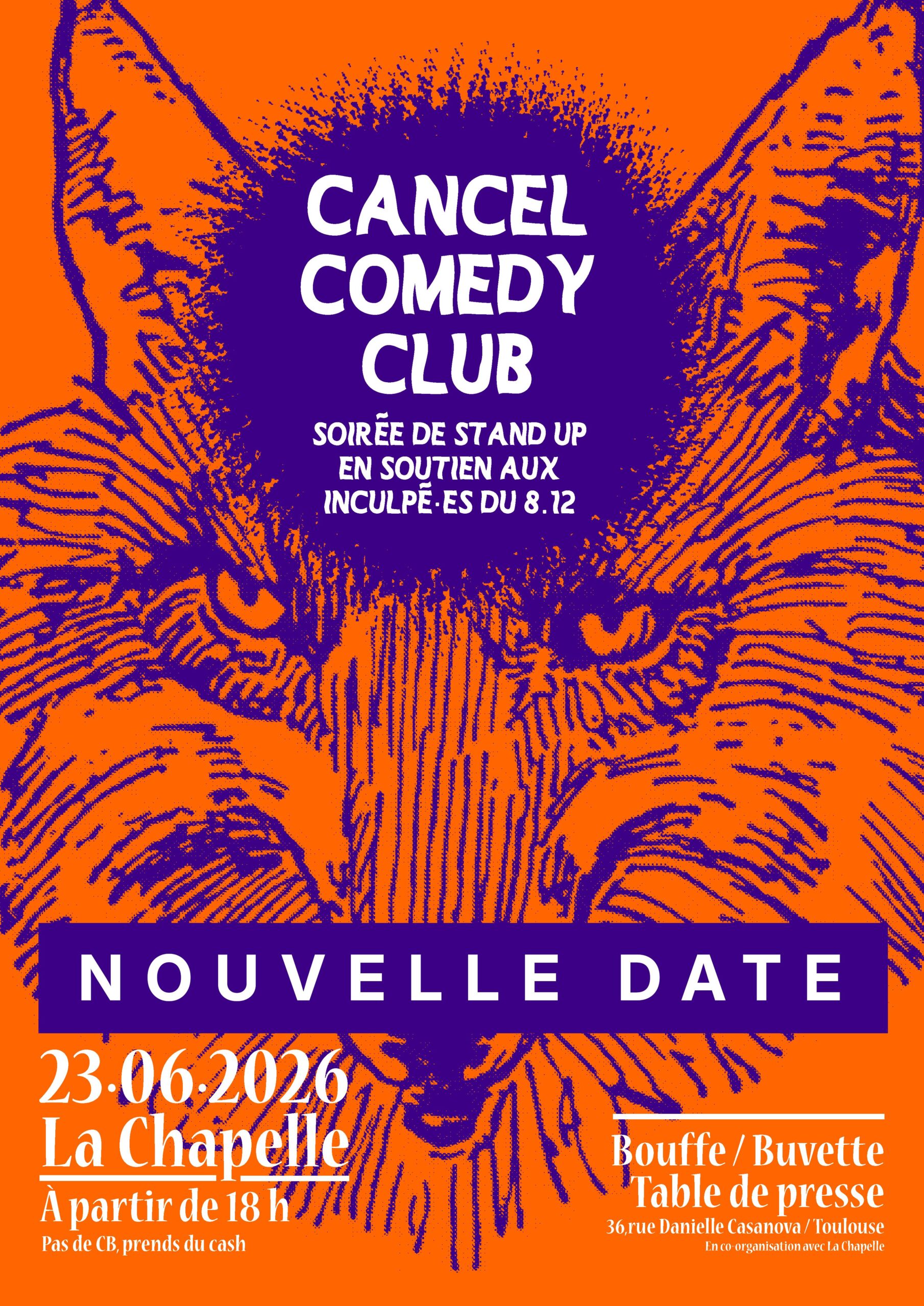 Cancel Comedy Club !