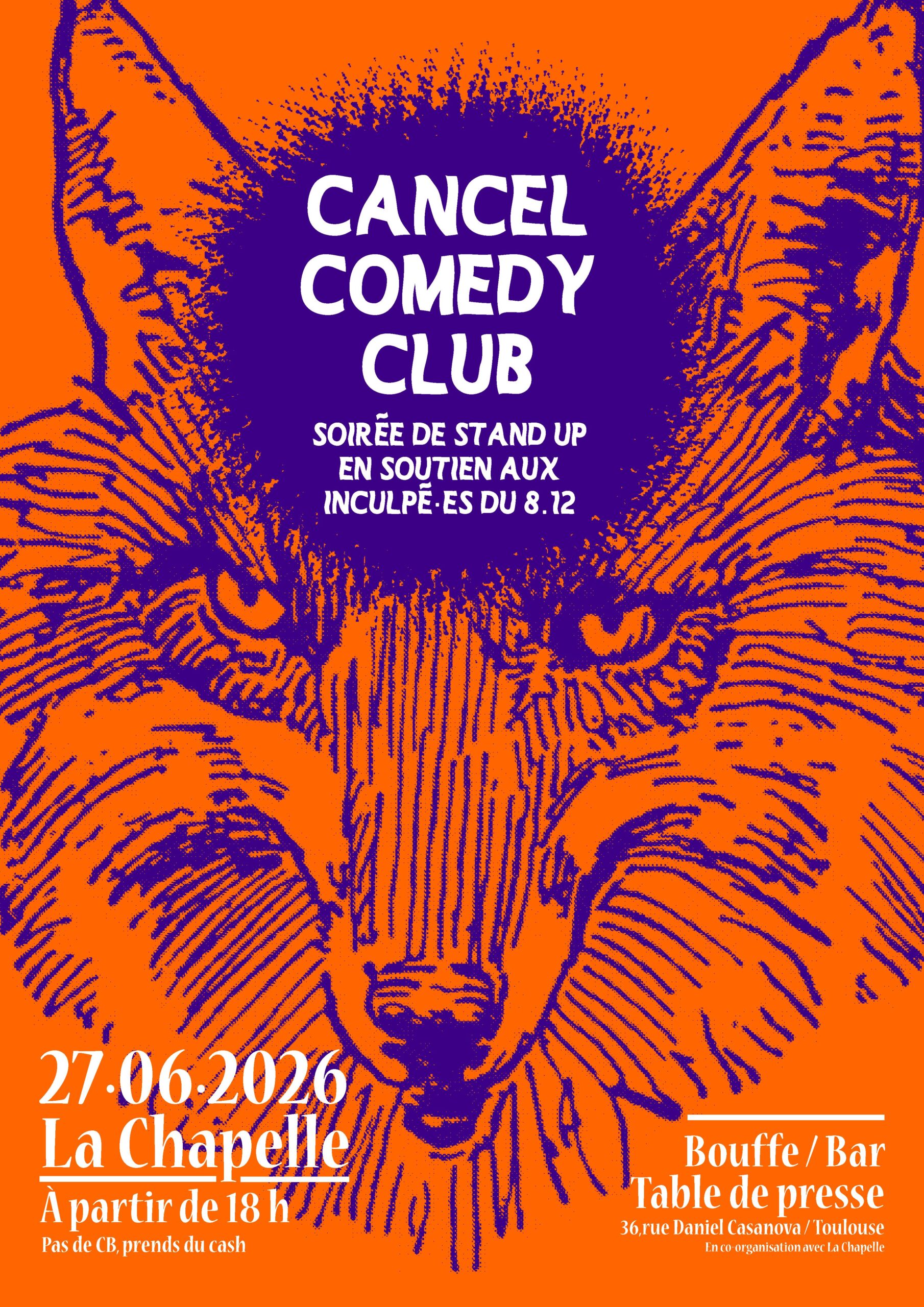 Cancel Comedy Club !