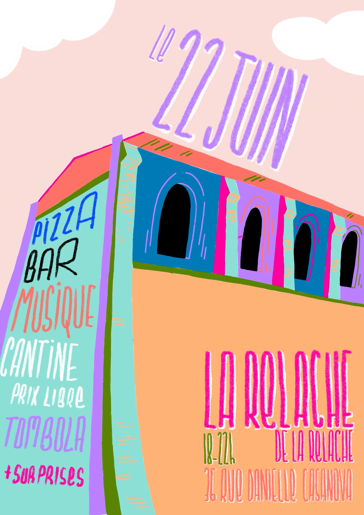 affiche relâche du 22 juin 2026